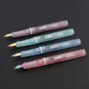 High quality Frosted plastic Fountain Pen posture correction transparent gift pen Stationery Office school supplies Writing1