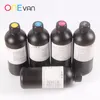 2500 ml UV-inkt CMYKW SET. A3, A4-printers, Flatbed-cilinders, Rotary Printers gebruiken inkt, harde inkt. 5 Bottles1 Refill Kits