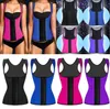 2020 popolare Plus size S-6XL Vita sexy Allenamento body shapers Donne Gran corsetto di gomma Sport osso d'acciaio bustier crop