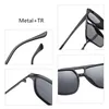 ROUPAI sunglasses men 2020 Polarized fashion uv400 brand designer high quality driving mens sun glasses classic square black 274w