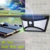 Nieuwigheid Outdoor Solar Lamp 68 LED's Wandlamp IP65 Waterdichte Motion Sensor Security Solar Lights for Garden Driveway