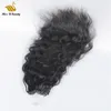 Extensions de cheveux bouclés de couleur noire naturelle Micro Ring HairBundles 100 brins 1g / brin Remy HumanHair 8-30 pouces Big Curl Wavy