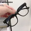 Montature per occhiali da sole alla moda NYWOOH Occhiali da vista Ottici Occhiali con blocco della luce blu Montatura per occhiali per computer Vision Care Transparent207O