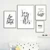 Live Love Laugh Inspiring Quotes Wall Art Canvas Painting Black And White Wall Poster Prints For Living Room Modern Home Decor8516329