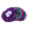 Hair Clips & Barrettes Adjust Caps Satin Bonnet Double Layer Waterproof Sleep Night Cap Head Jewelry For Curly Springy Styling Acc239I