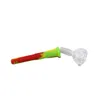 14mm Female 18mm Male Silicone Downstem Unbreakable Smoking Accessory For Oil Rigs Glass Bongs Water bong