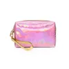 Fashion Women Cosmetics Bag PU Laser Travel Makeup Bags Toiletry Wash Pouch Zipper Designer Make-up Organizer Handbag Case