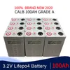 NEW 16pcs 3.2V клетки Lithium 100ah Батарея LiFePO4 CA100 Пластиковые 12v400AH 24V200AH 48V100AH ​​для солнечной RV пакет электрических транспортных средств