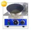 Electric Ice Cream Cone Maker Machine Stroopwafel Syrup Waffle Baker Non stick Waffle Cone Baking Iron Plate Cake Oven1209q