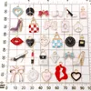 55pcs/pack Multistyle Diy Bracelet Necklace Charms Pendants Cute Diy Jewelry Making Accessories Components Wholesale Price