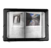 Lente d'ingrandimento pieghevole 3X per la lettura con 4 luci a LED Lente d'ingrandimento in PVC ultrasottile A4 a pagina intera a mani libere