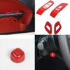 Zestawy wewnętrzne Red Car Central Control Dashboard Kit 37PC dla Dodge Challenger 15+ Akcesoria samochodowe