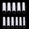 550 PCSBAG Extralong False Nail Tips C Curved Full Cover Fake Nail Tips Clear Nature Acrylic Nails Diy Salon Manicure Supply6789510