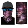 6 -stijl Leopard Starry Sky Sky Face Mask Scarf Hoofdbanden Outdoor Sportcyclings Hoofdkleding Hoofd Gaiter Cycling Headscarf Party Masks