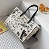 Rose sugao designer sacs à main femmes grand sac à bandoulière 2020 nouvelle mode sac fourre-tout bandoulière Graffiti toile sac