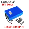 LiitoKala 18650 48v 30ah 2000w lithium ion battery pack suitable for electric bicycle scooter battery