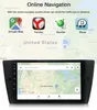 Android 2 DIN 10 Car Video Radio 1G Player stereo z Bluetooth dla BMW 3 serii E90 E91 318 320i
