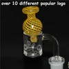 New 25mm XL Quartz Flat Top Quartz Banger 10mm 14mm 18mm quarts Bangers Nails For Bong Dab Rigs