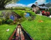 Custom 3D Landschap Behang Mooie en Romantische Pastorale Landschap Woonkamer Slaapkamer Wandbekleding HD Wallpaper