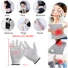 Electric Massagers Fiber Electrotherapy Massager Electro Gloves Massage With Wire Conductive Electrode Therapy Machine