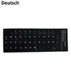 Couvre le clavier autocollants en lettres multiples coréen / russe / arabe / hébreu pour ordinateur portable Sticker de bureau d'ordinateur1