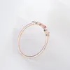 High Quality Opal Stone Colorful Cubic Zircon Ring for Women Rose Gold Color Unique Design5149466