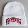 Fashion Caps Brand New Backwoods Letter Knitted Beanie Acrylic Men Women Fashion Knitted Winter Hat Hip hop Skullies Hats for Girl8978493