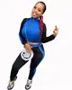 Kvinnor Sportkläder Långärmad Hoodie Outfits 2 Piece Set Sportuit Pullover + Legging Toppar + Pant Kvinnor Kläder Jogger Sport Suit KLW5043