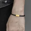 bracelet d'identité en acier inoxydable hommes