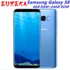 Téléphone portable d'origine Samsung Galaxy S8 SM-G950F 4G LTE 64GB 5.8 pouces Single Sim 12MP 3000mAh Smartphone série S