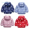 Winter Baby Mäntel Für Kinder Warme Jacken Baumwolle Unten Mantel Für Baby Junge Mädchen Jacke Parka Oberbekleidung Windjacke Kinder Kleidung