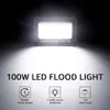 Floodlights UV 10W 20W 30W 50W 100W Vattentät svart ljusfest Neonbelysning COB Ultraviolett LED Flood Light för scenutrustning