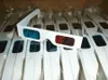 Free Ship 100 paires de lunettes 3D en papier dimensionnel de haute qualité Lunettes 3D - Anaglyphe rouge et bleu