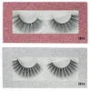 Mink ögonfransar grossistfransar 10 stil 3d mink fransar naturlig med lash box i bulk makeup eyelash förlängning leveranser