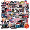 Pack of 50pcs grossist usa president trump graffiti klistermärken Vattentät no-duplikat klistermärke för anteckningsbok skateboard flaska bildekaler