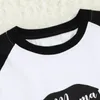 2020 New Family Parent-child Clothes European And American Round Neck Christmas Bear Pattern Long Sleeve Home Clothes