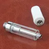 MOQ 1 szt. Cewka ceramiczna .5ml 1.0ml wkłady Vape atomizery TH205 grube wózki olejowe Atomizer pusty szklany zbiornik jednorazowe opakowanie parownika