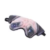 Masques de sommeil 3D dessin animé drôle masque pour les yeux mignon animal imprimé chat ombre couverture voyage Relax aide bandeau masque de sommeil