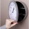 Wall Clock Hidden Storage Case Round White Watch Clocks Hide Safe Box Fashion Bell Conceal Hanging Container Home Decoration 17hl G2