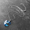 2020 MOON PENDANT HECKLACE DESIGN GIOIETRUI FASHIO CACCLAZIONE CRIDUALE ROMAZIONE PER REGALO DEMMI FEMMILE NECLAZE RESINA TRANSPIRENT