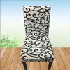 Housses de chaise Housses de siège extensibles en spandex Couverture de tabouret simple Couverture de chaise imprimée Table à manger Couverture de chaise Décoration de la maison 40 Designs BT130