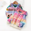 Girl Hoodies Baby Girl Clothes Spring Autumn Children Hoodie for Girls Sweatshirt Kids Long Sleeve Tops T Shirts striped 2009233138160880