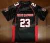 American College Football Wear Longest Yard Movie Jersey Paul Crepen #18 Megget #23 Battle X De langste Yard Mean Machine Movie voetbalshirt