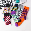 Happy Socks Mens Funny Socks Brand Cotton Men039s Dress Sock Novelty Warm Art Socks Socken Herren Thick Wool Sox 1 pair 2 pie9306053