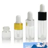 50 x 3ml Mini Empty Dropper Bottle Portable Aromatherapy Esstenial Oil Bottle with Glass Eye Dropper