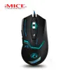 Imice X8 USB Wired Gaming Mouse Mouse 3200 DPI Регулируемые мыши эргономичные оптические игры для ноутбуков PC Mouses