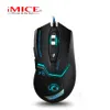 IMice X8 – souris de jeu filaire USB, 3200 DPI, réglable, optique ergonomique, pour ordinateur portable et PC