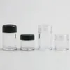 300 x 5g 10g empty loose powder jar with sifter Cosmetic plastic powder Sifter case Travel Sample subpackage Box