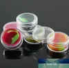 Half of ball rubber wax containers silicone dab jar vape holder hho oil extractor dry herb concentrate storage box 5ml SN2256