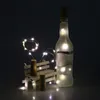1M 10LED النحاس أضواء سلك سلسلة كورك على شكل سدادة زجاجة ضوء عيد الميلاد زفاف عيد الميلاد هالوين زجاجة ضوء سلسلة ديكور